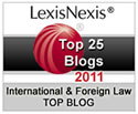Lexis/Nexis Top 25 Blogs Logo